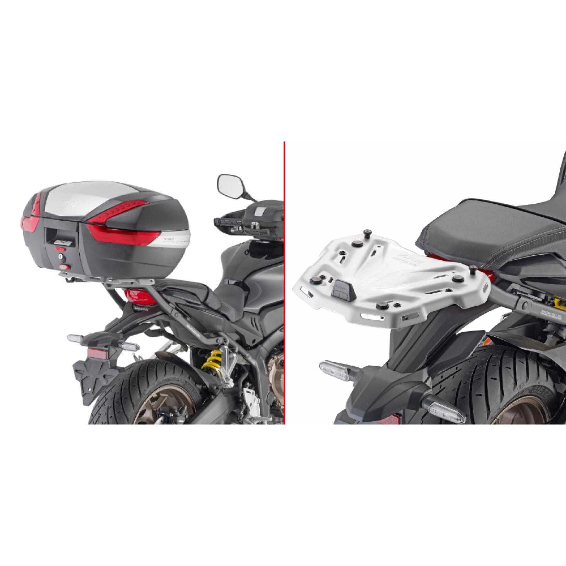 Support top case moto Givi Monokey ou Monolock Honda CB650 R (19 à 20)