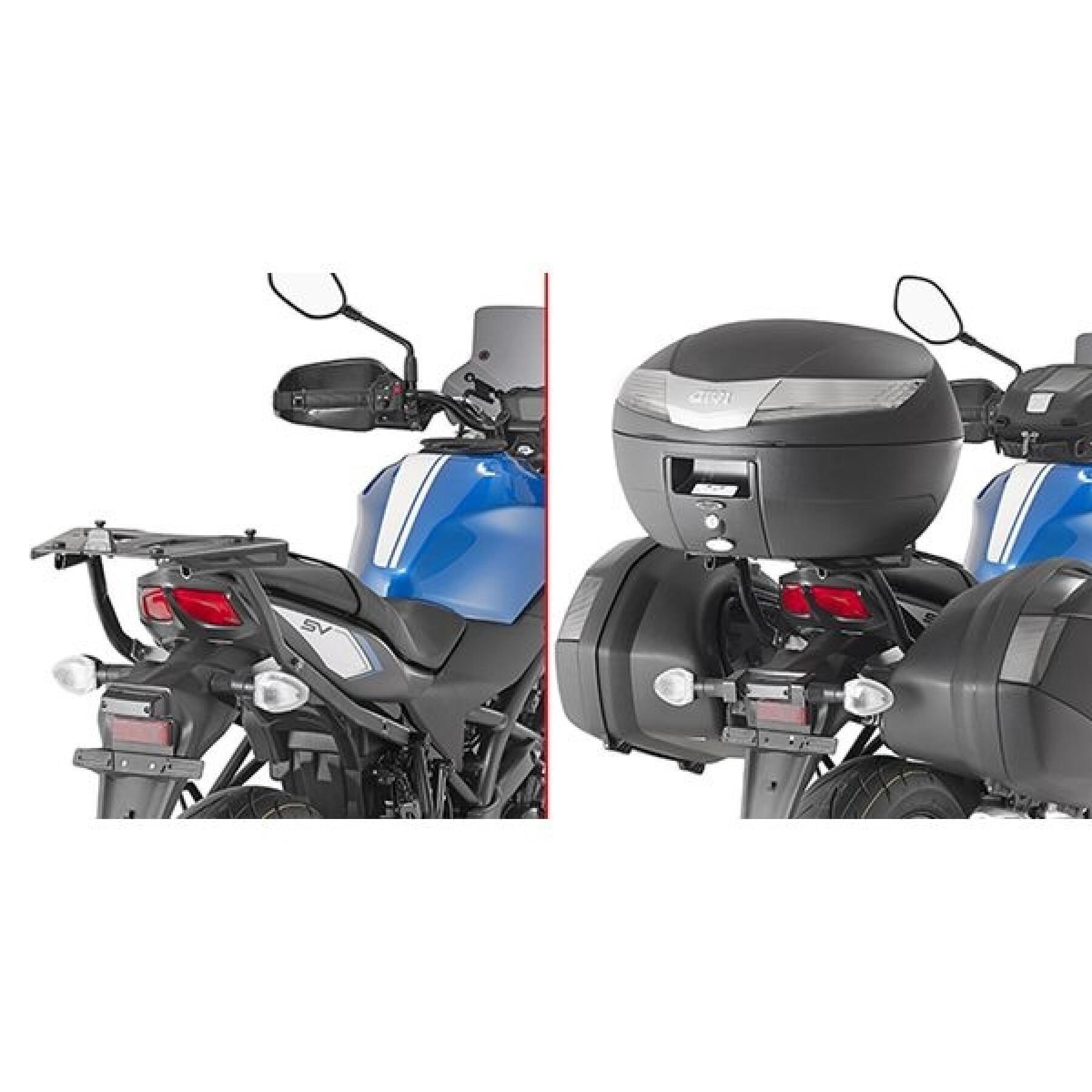 Support top case moto Givi Monokey ou Monolock Suzuki SV 650 (16 à 20)