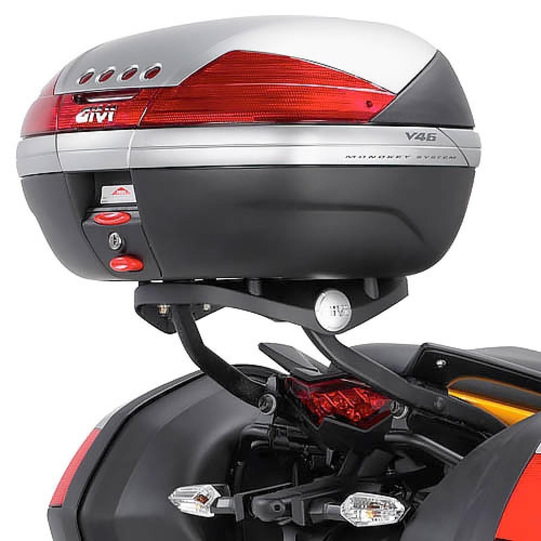 Support top case moto Givi Monokey ou Monolock Kawasaki Versys 650 (10 à 14)
