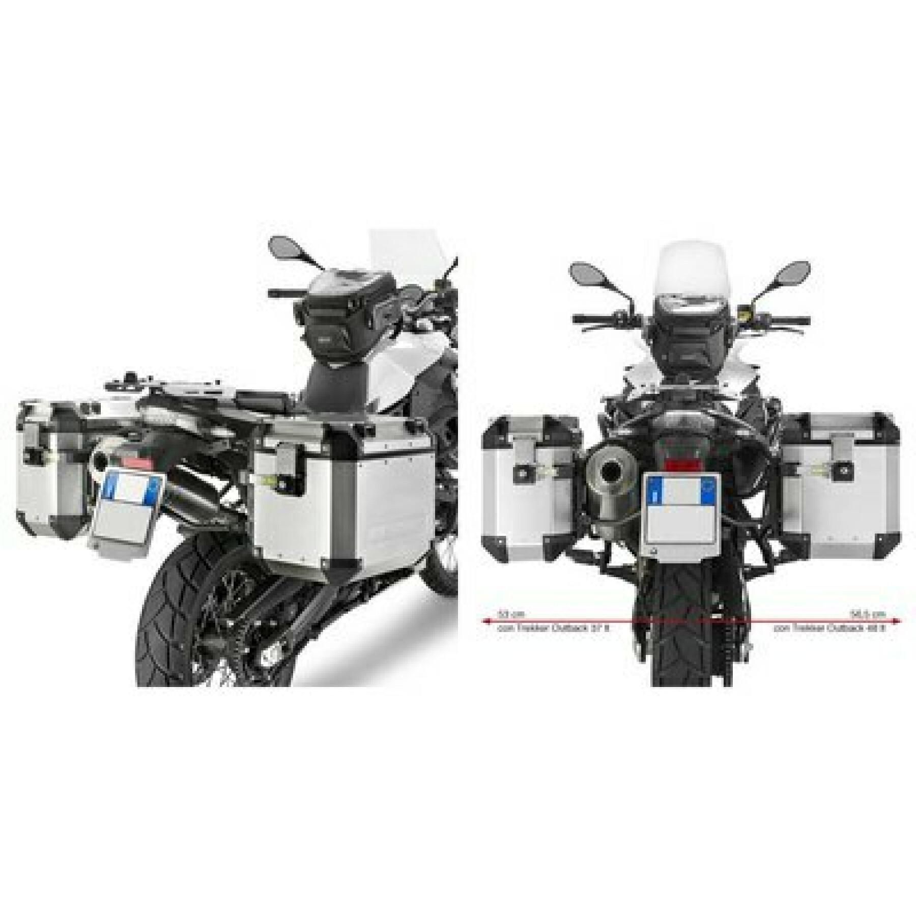 Support valises latérales moto Givi Monokey Cam-Side Bmw F 650 Gs/F 800 Gs (08 À 17)