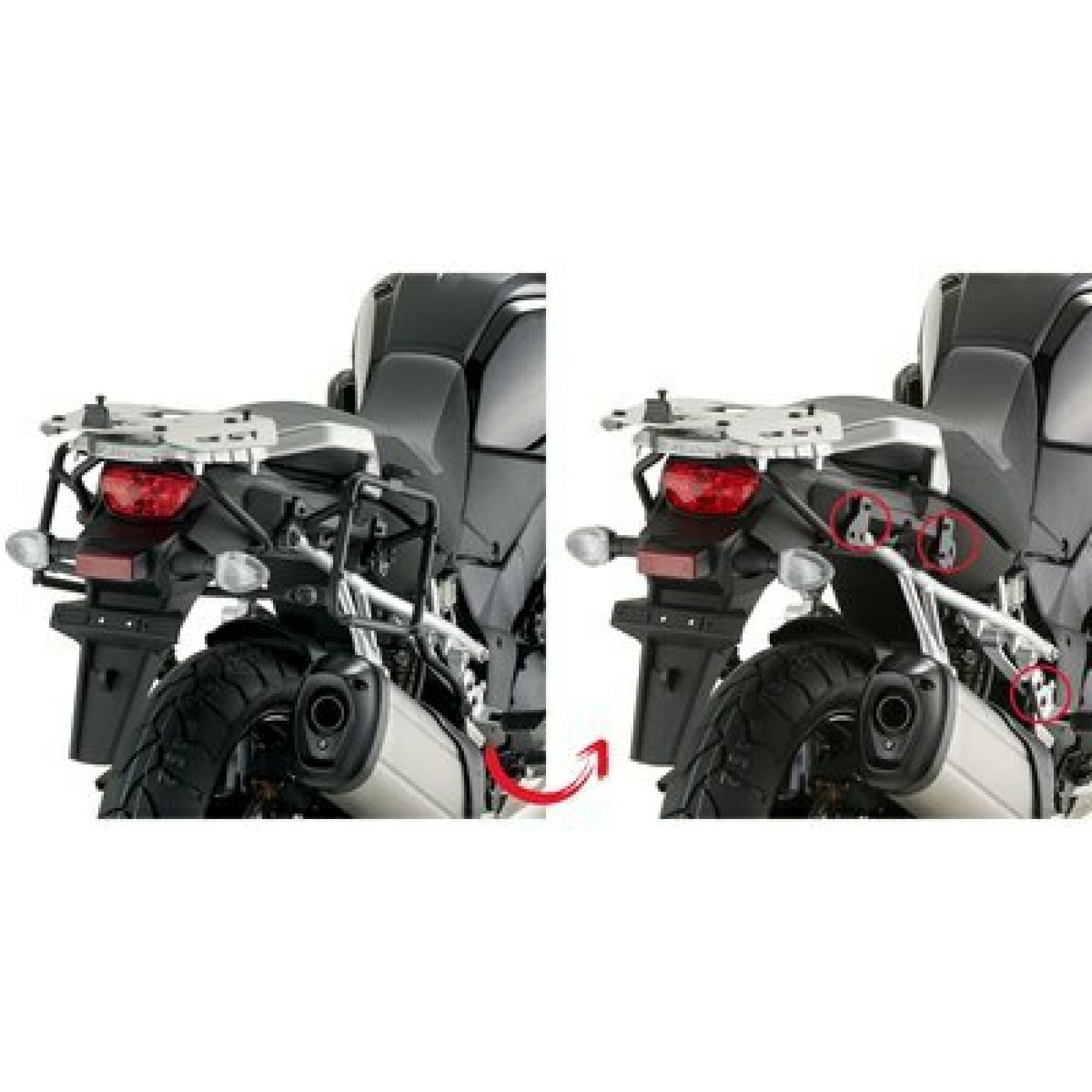 Support valises latérales moto Rapide Givi Monokey Suzuki Dl 1000 V-Strom (14 À 16)