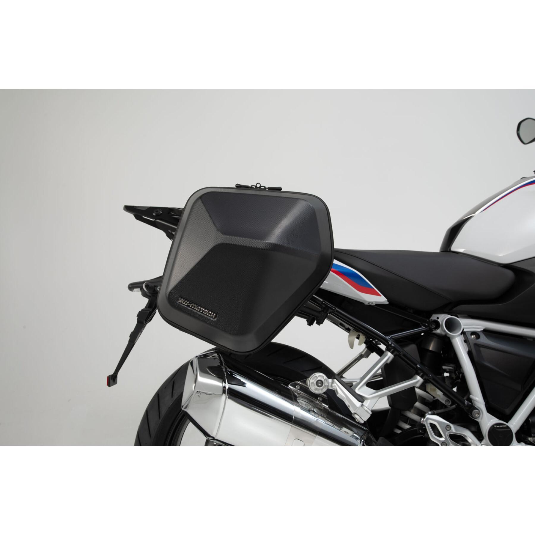 Kit de Valise latérale moto SW-Motech URBAN ABS 2x 16,5 l.Bmw R 1200 R (15-18),R 1250 R/RS (18-).