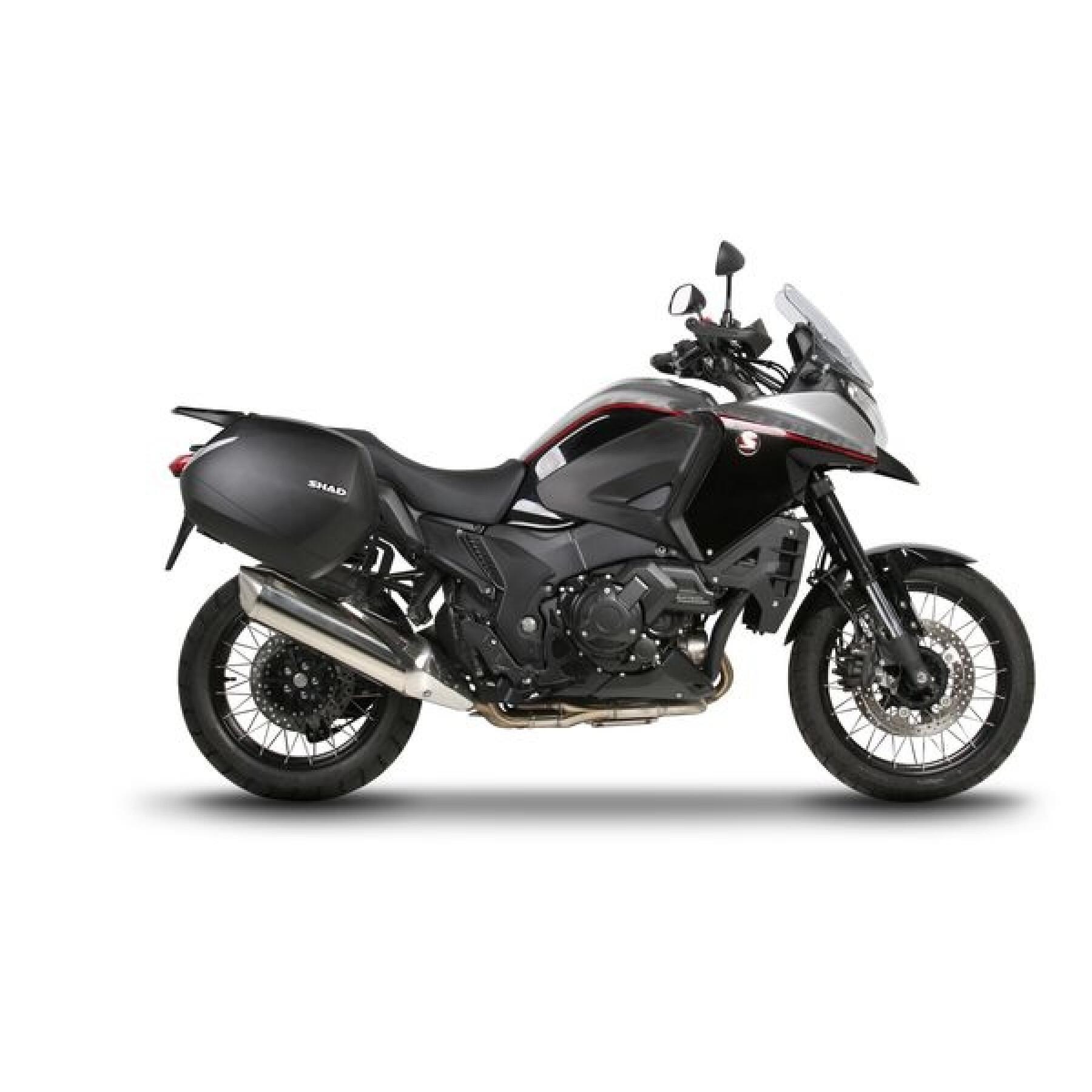 Support valises latérales moto Shad 3P System Honda Vfr 1200 X Crosstourer (12 À 21)