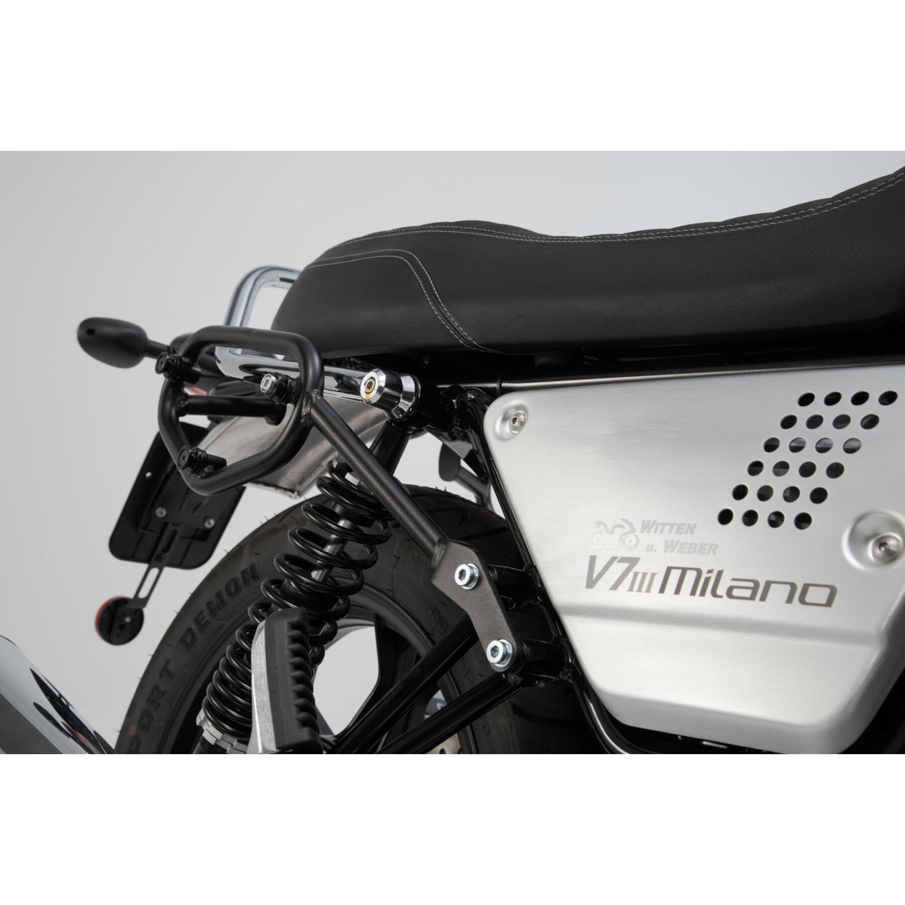 Support sacoche latérale moto SW-Motech SLC Moto Guzzi V7 lll (16-).