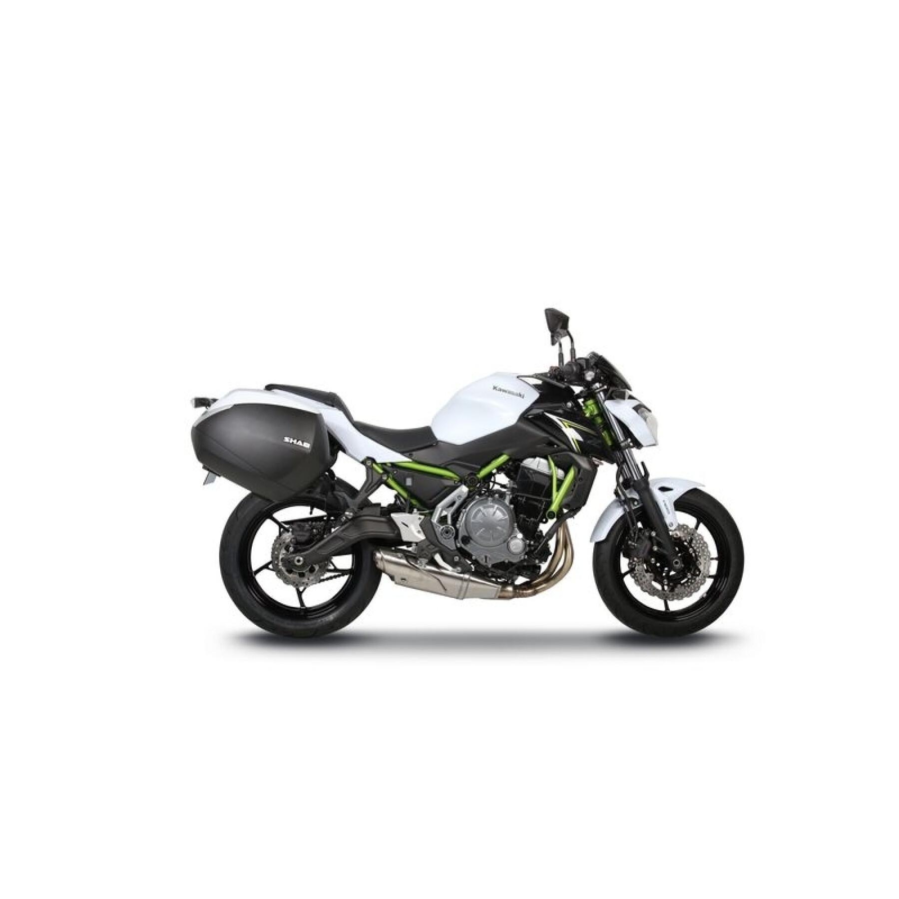 Support valises latérales moto Shad 3P System Kawasaki 650 Ninja (17 À 21)