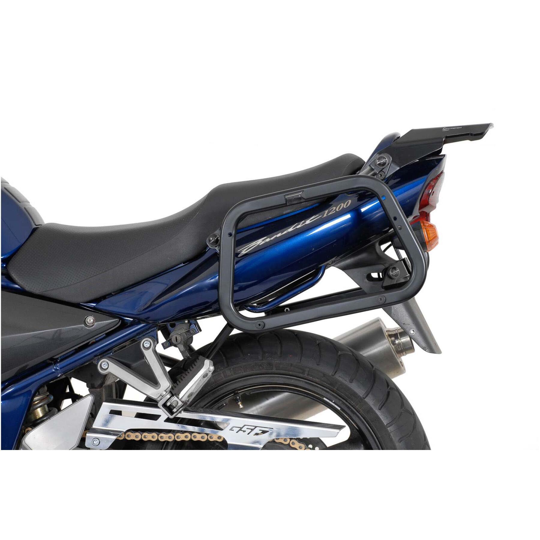Support valises latérales moto Sw-Motech Evo. Suzuki Gsf 1200 Bandit / S (00-04)