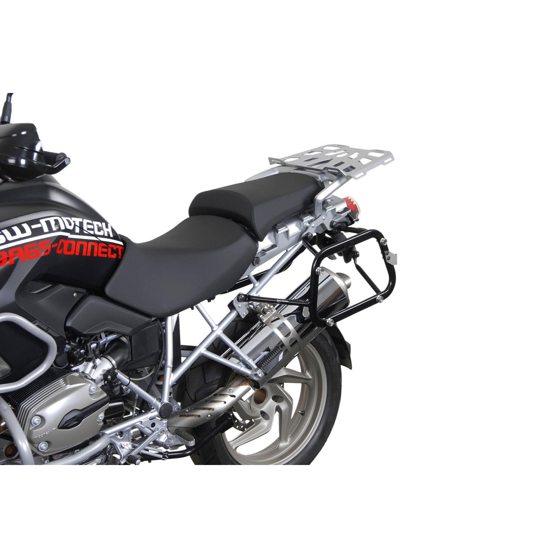 Support valises latérales moto Sw-Motech Evo. Bmw R 1200 Gs (04-12)/ Adventure