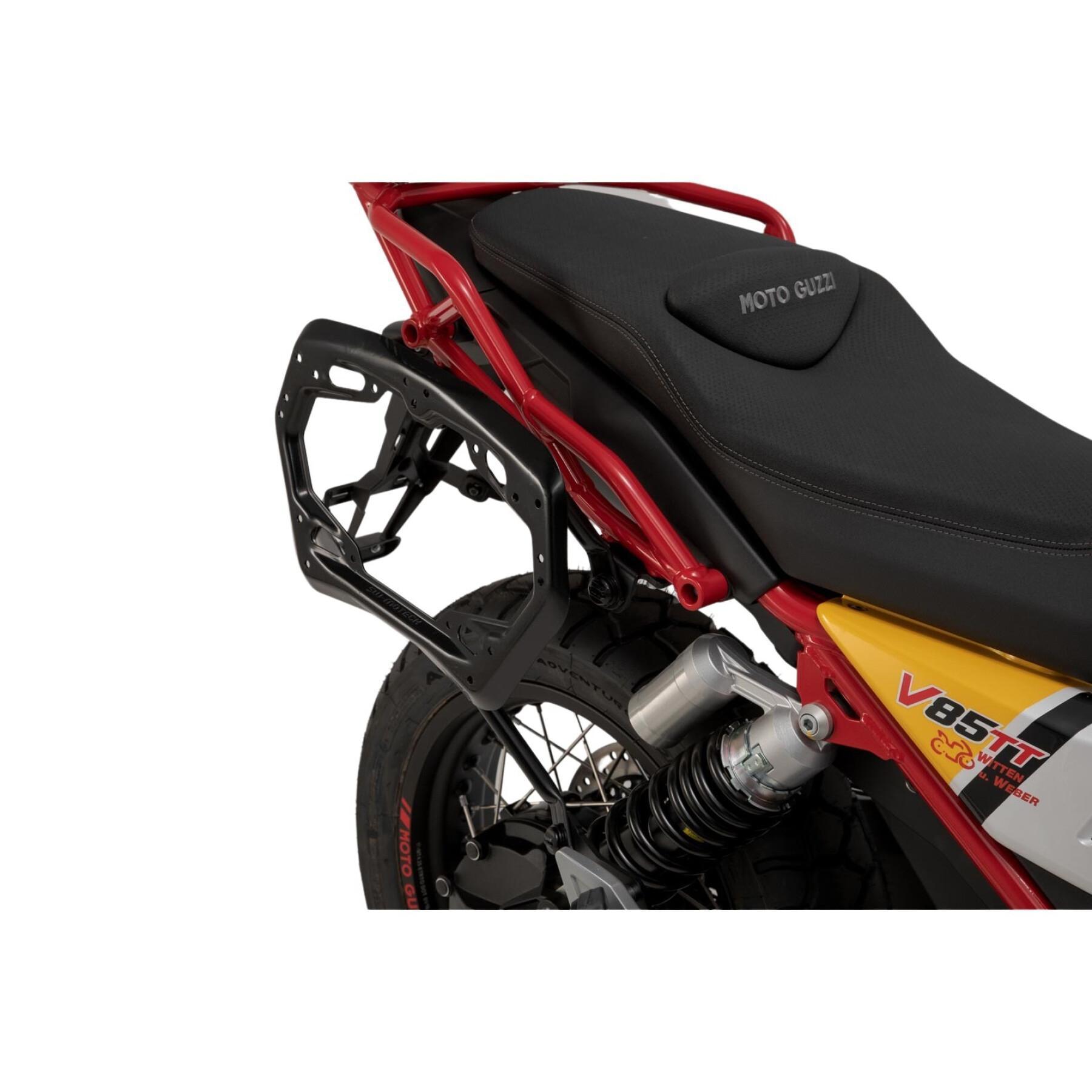 Support valises latérales moto Sw-Motech Pro. Moto Guzzi V85 Tt (19-)