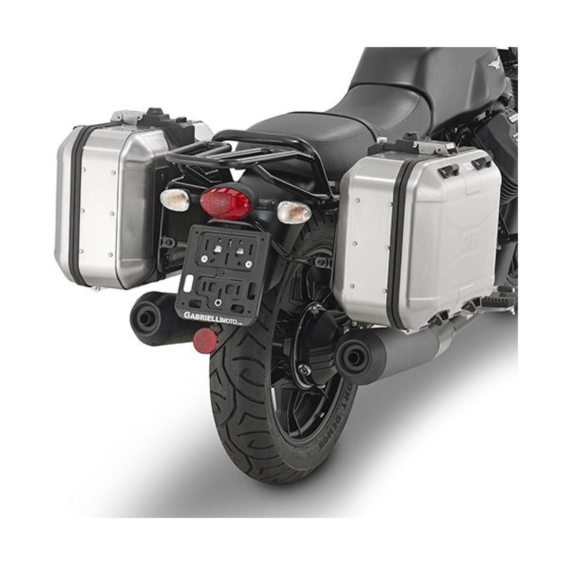 Support valises latérales moto Givi Monokey Moto Guzzi V7 Stone/Special (17 À 20)
