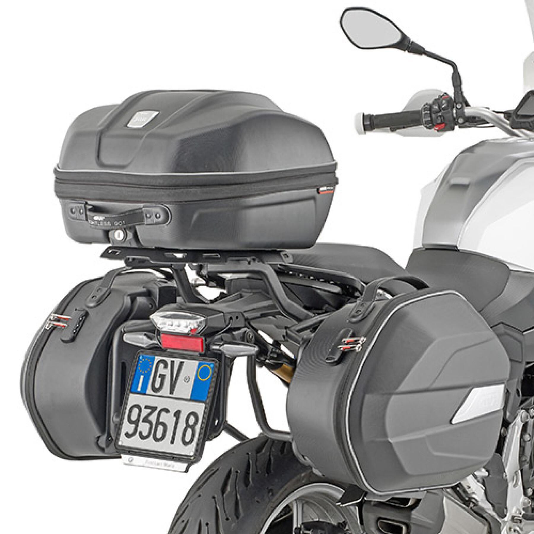 Support valises latérales moto Spécifique Givi Pl One Monokey Bmw F 900 Xr (20)