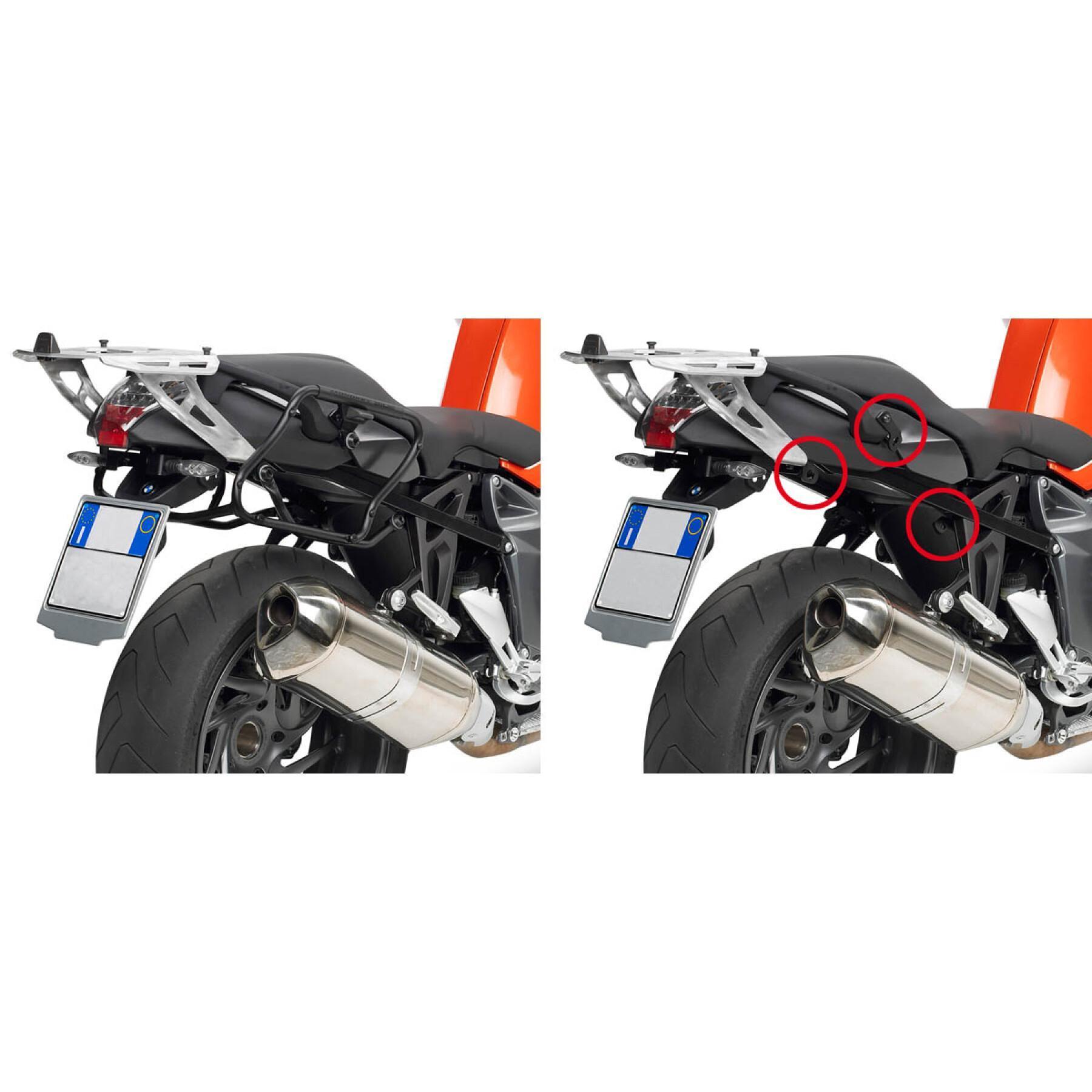 Support valises latérales moto Rapide Givi Monokey Side Bmw K 1200 R (05 À 08)/K 1300 R (09 À 16)