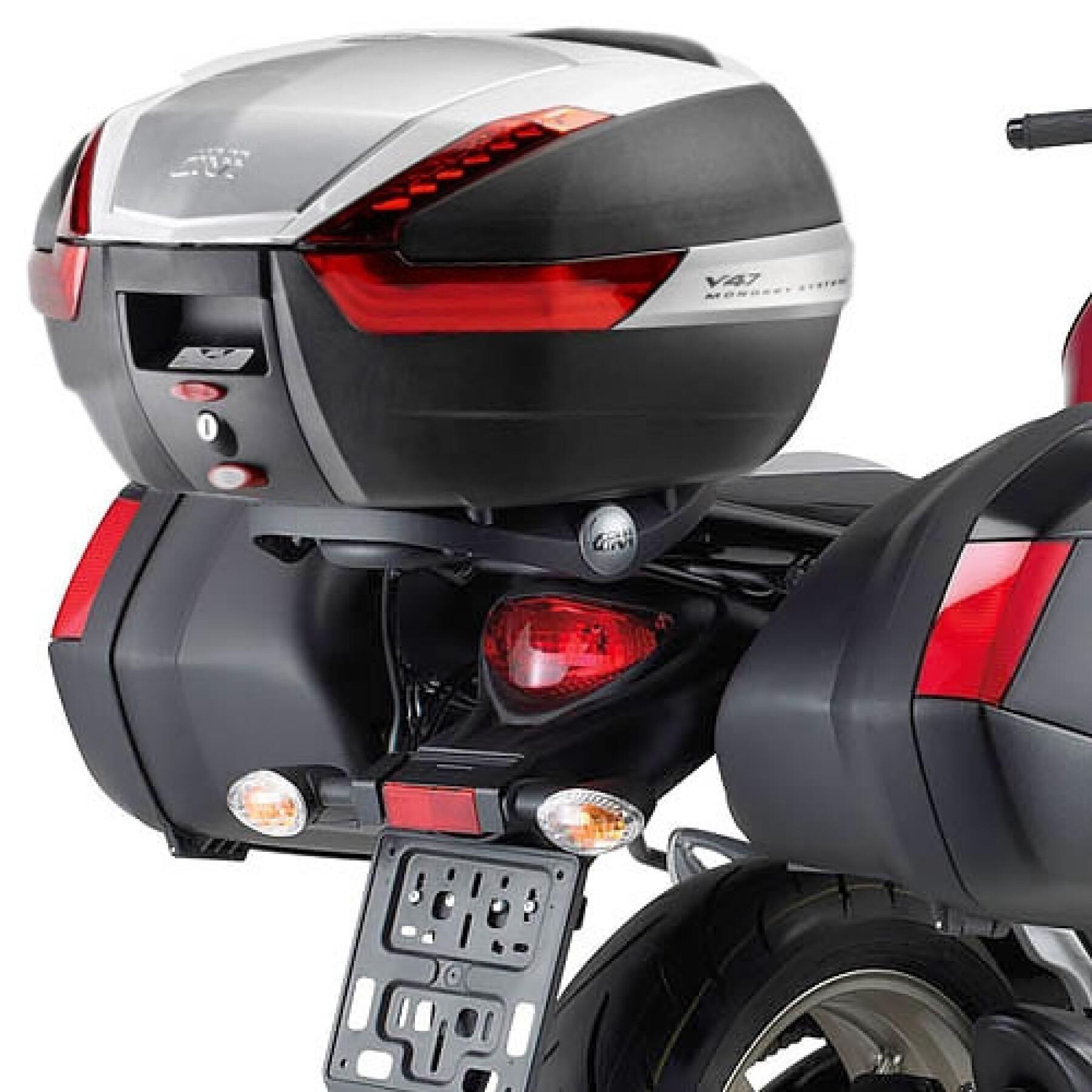 Support top case moto Givi Monolock Suzuki Gladius 650 (09 à 16)
