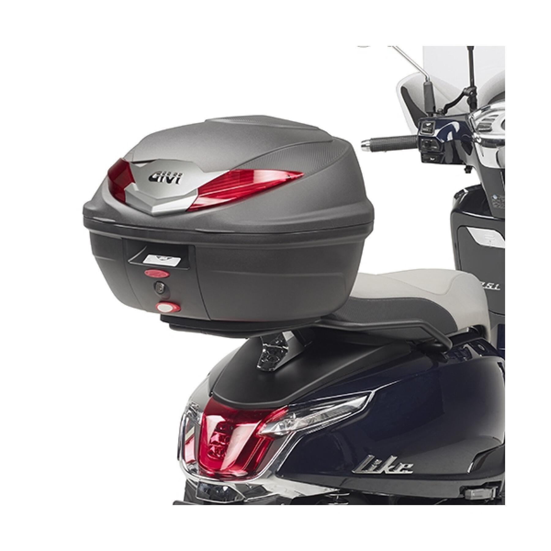 Support top case scooter Givi Monolock Kymco Like 125-150 (17 à 20)