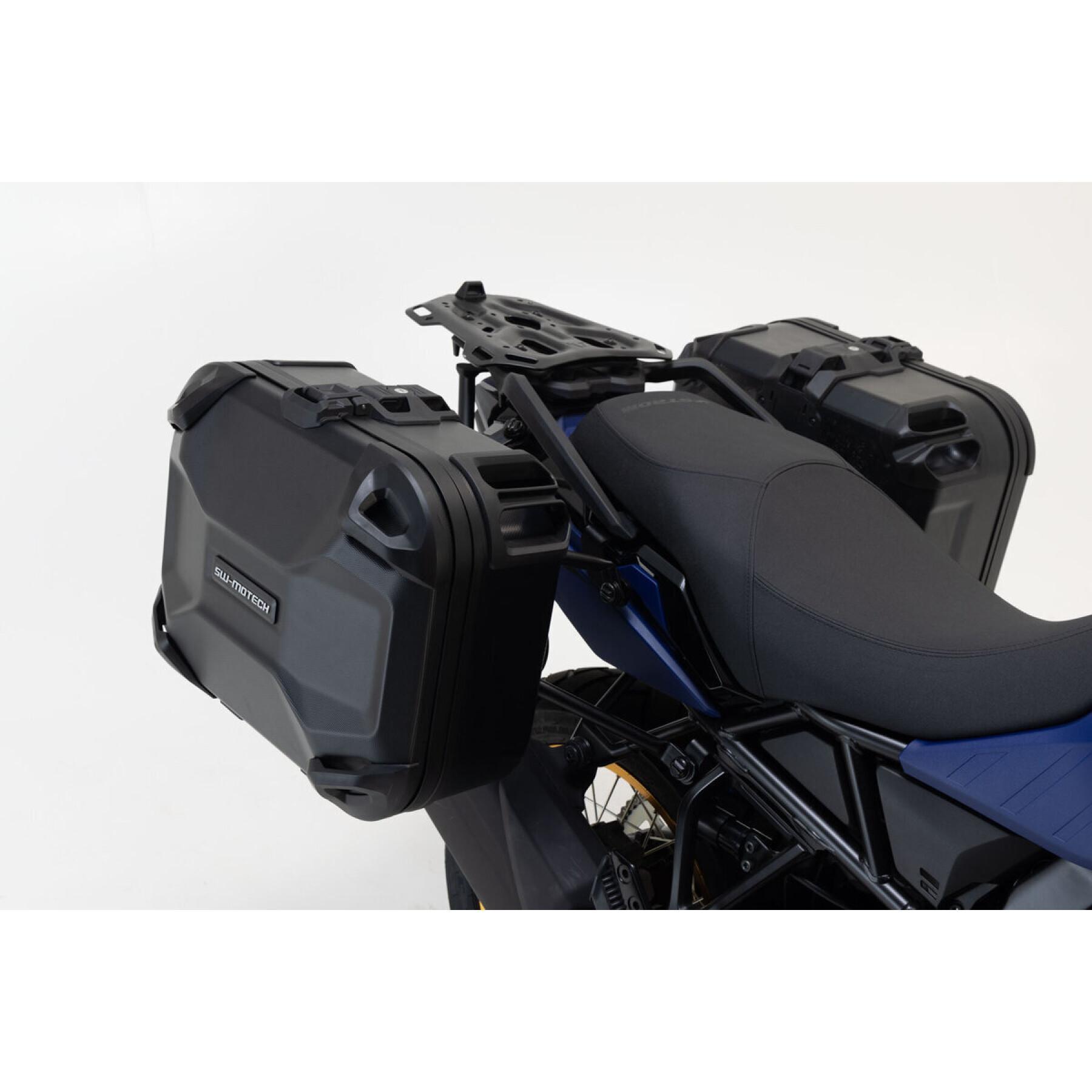 Système de valise latérale rigides moto SW-Motech DUSC MT-09 Tracer/900 Tracer (14-18) 66 L