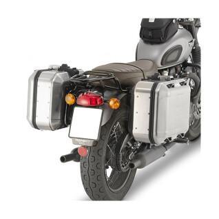 Support valises latérales moto Givi Monokey Triumph Bonneville T100 (17 À 20)