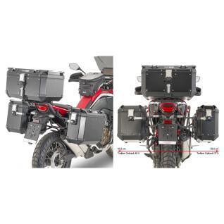 Support valises latérales moto Spécifique Givi Pl One Monokeycam-Side Honda Crf 1100L Africa Twin (20 À 21)