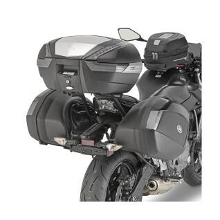 Support valises latérales moto Givi Monokey Side Kawasaki Z 650 (17 À 20)