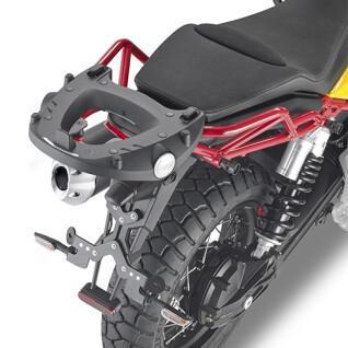 Support top case moto Givi Monokey ou Monolock Moto Guzzi V 85 TT (19-21)