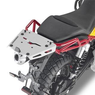 Support top case moto Alu Givi Monokey Moto Guzzi V85 TT (19 à 21)