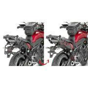 Support valises latérales moto Rapide Givi Monokey Yamaha Mt-09 Tracer (15 À 17)